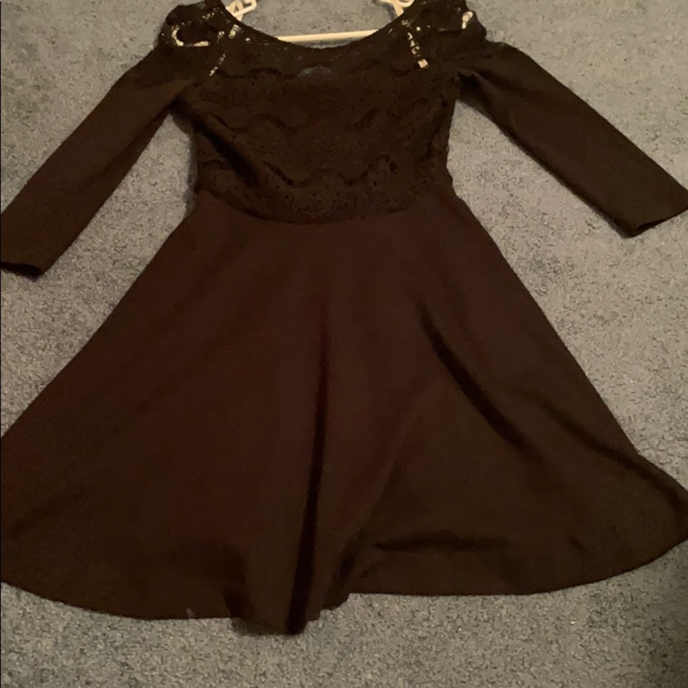 Black lace Lilly Pulitzer dress